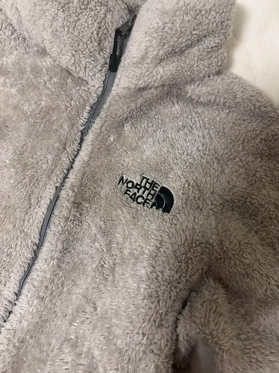 ザノースフェイス フリース グレー