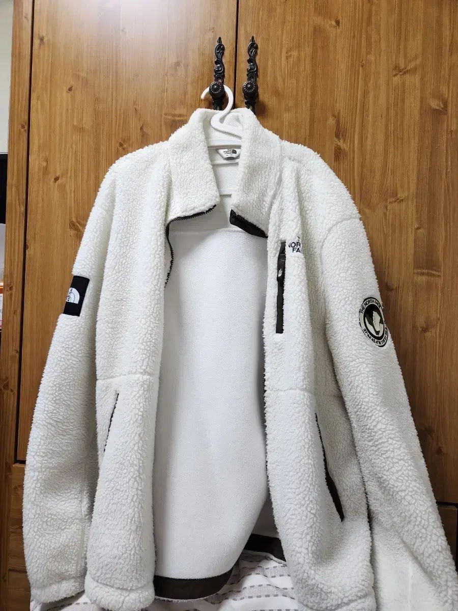 THE NORTH FACE ザノースフェイス 白 フリース ジャケット