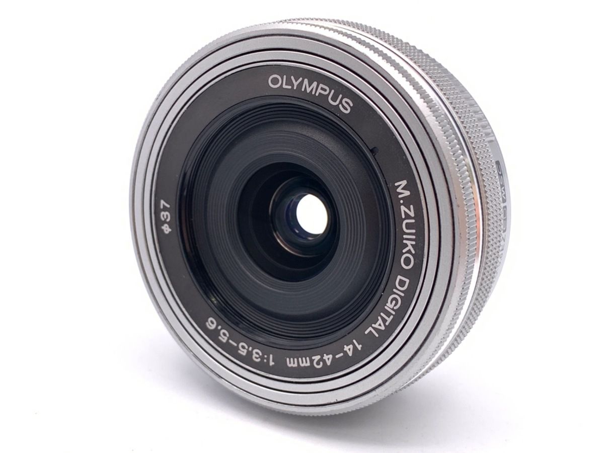  品 OM SYSTEM M ZUIKO ED 14 42 mm F 3 5 6 EZ シルバー その他 カメラ