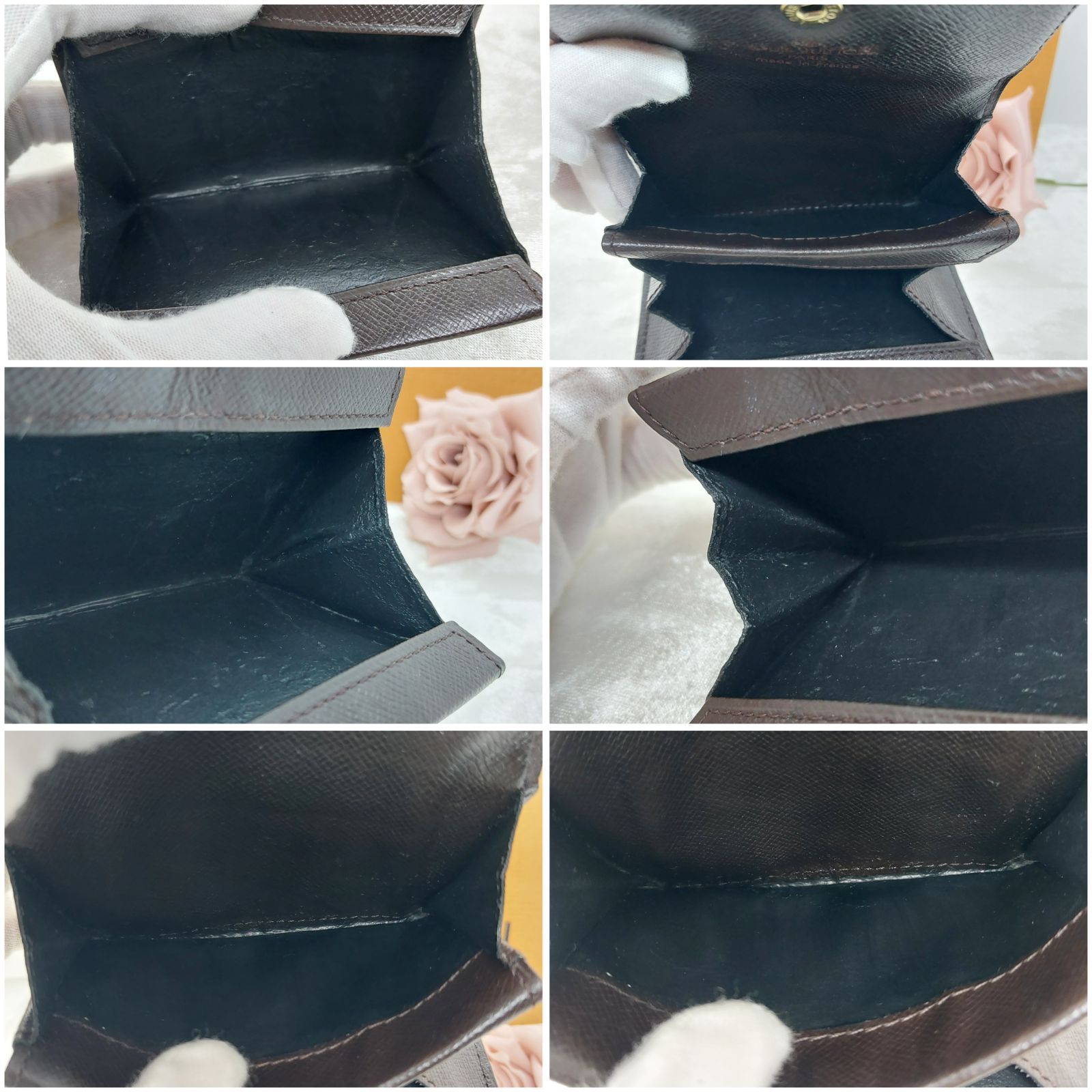 ヴィンテージ】ルイヴィトン ダミエ ポルトモネ プラ コインケース