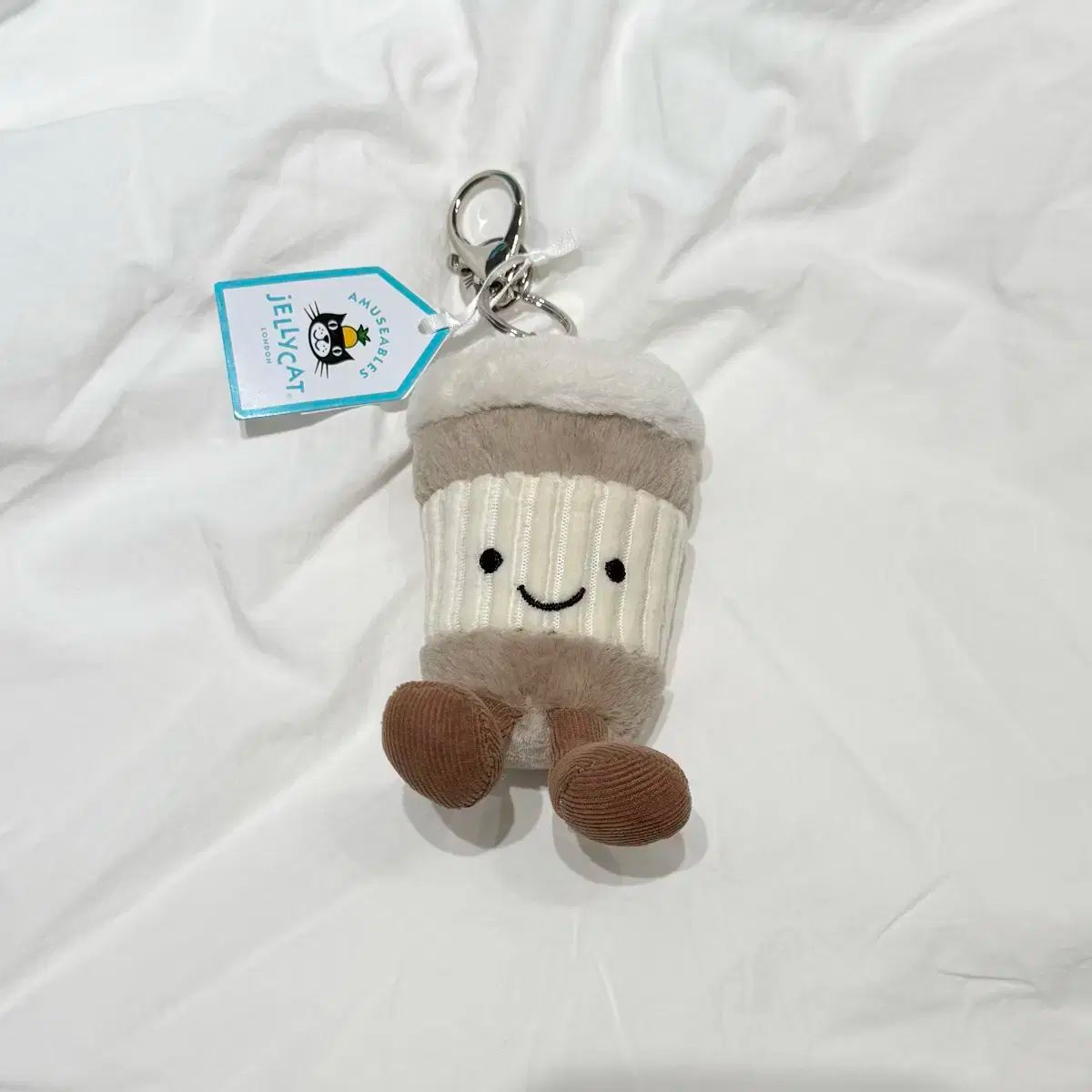 JELLYCAT ジェリーキャット トゥーゴー コーヒー バッグチャーム キーホルダー