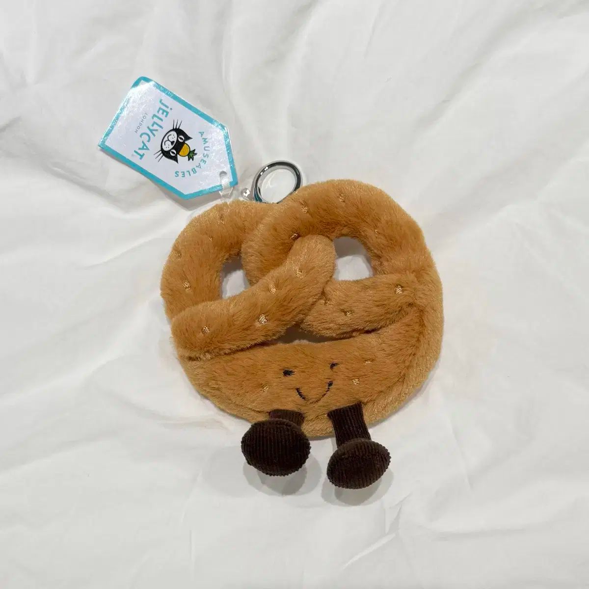 JELLYCAT ジェリーキャット プレ プレッツェル バッグチャーム キーホルダー