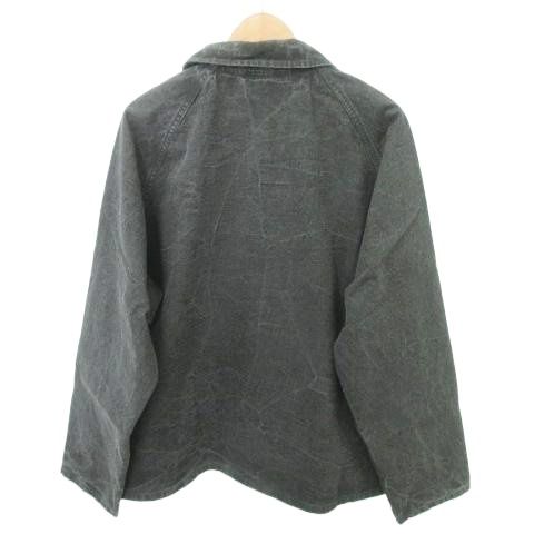 A.PRESSE アプレッセ 25SS ヴィンテージ ハンティング ジャケット 25SAP-01-19H 無地 厚手 3 約Lサイズ グレー