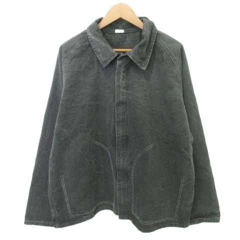 A.PRESSE アプレッセ 25SS ヴィンテージ ハンティング ジャケット 25SAP-01-19H 無地 厚手 3 約Lサイズ グレー