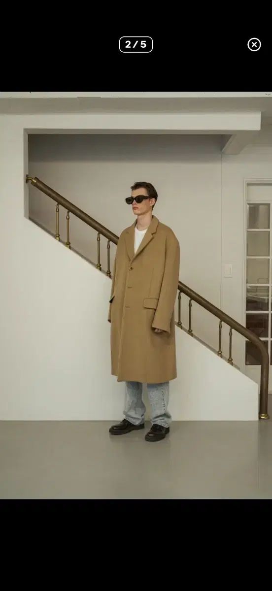 3ボタン オーバーサイズ