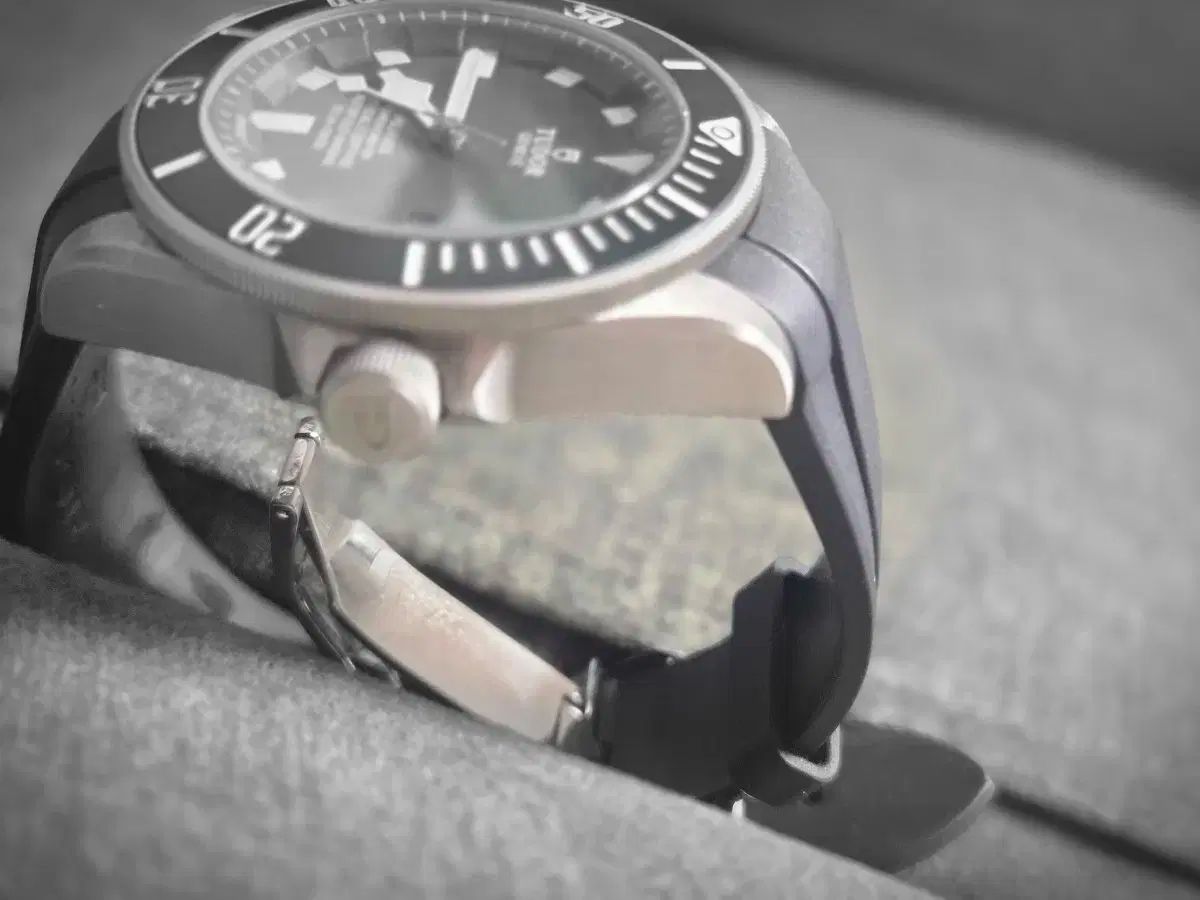  チューダー ぺラゴス グリーン ダイバー 時計 ジャストフィット 自動巻き時計 腕時計(アナログ)