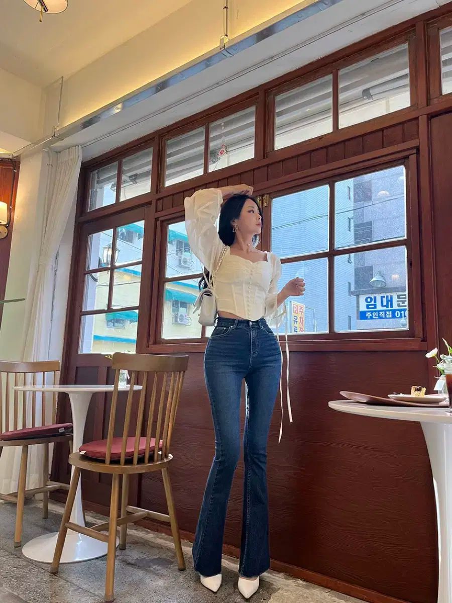 ハイウエスト ブーツカット