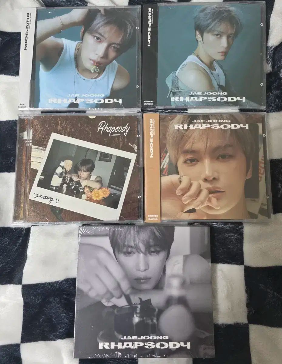 キム ジェジュン Rhapsody 랩소디 日本 アルバム フルセット 5種