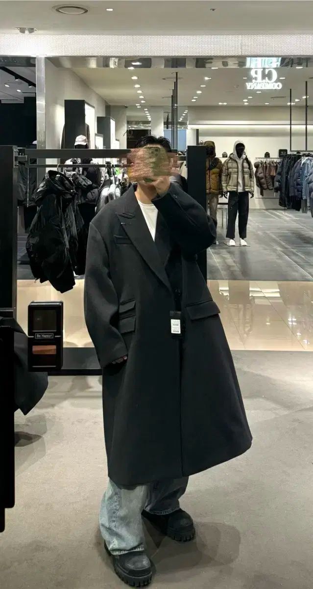 ソンジオメンズ 24FW オム ニッチ フーディー ピークド コクーン コート ODELLYA_COM