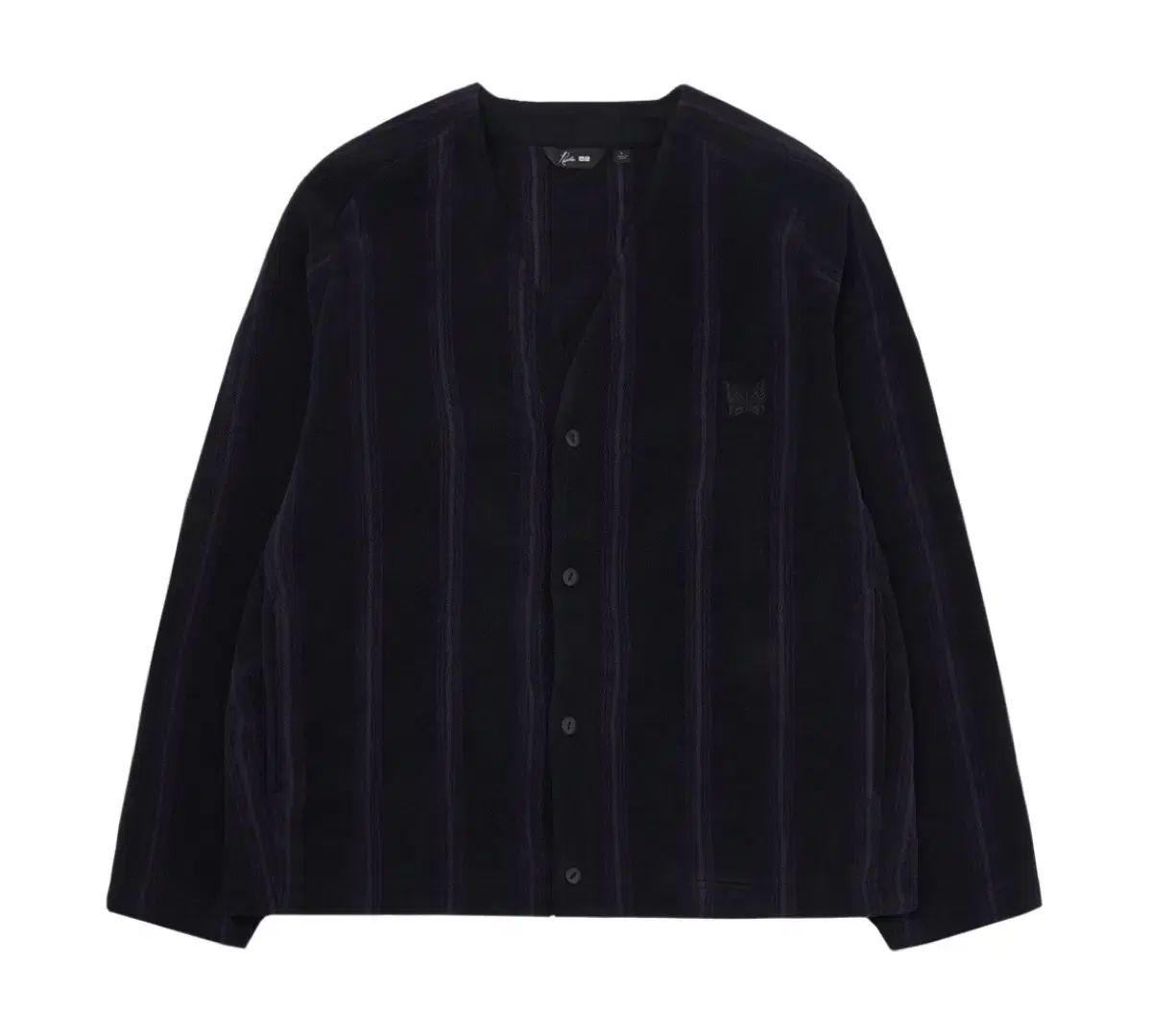 NEEDLES ストライプ カーディガン L