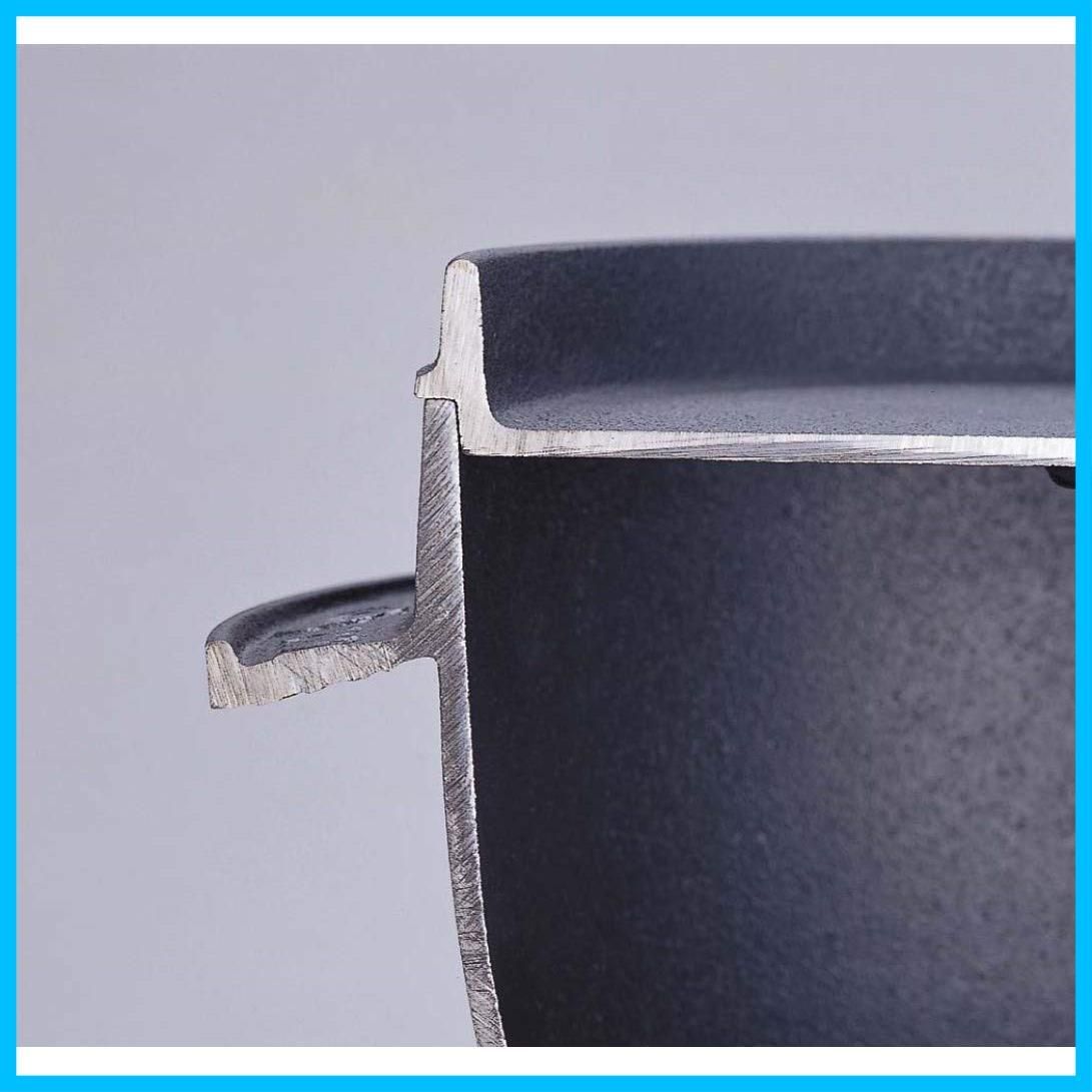 在庫 南部鉄器 直火用 21084 内面ホーロー加工 黒 2合炊 ごはん鍋 Iwachu 岩鋳