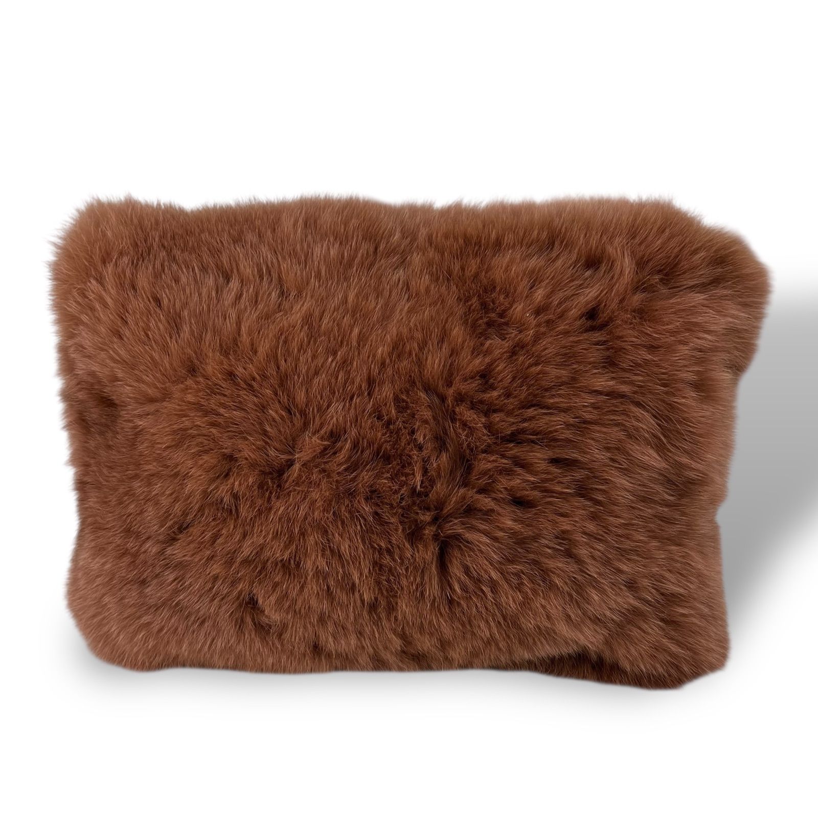 狐革本革クラッチバッグ