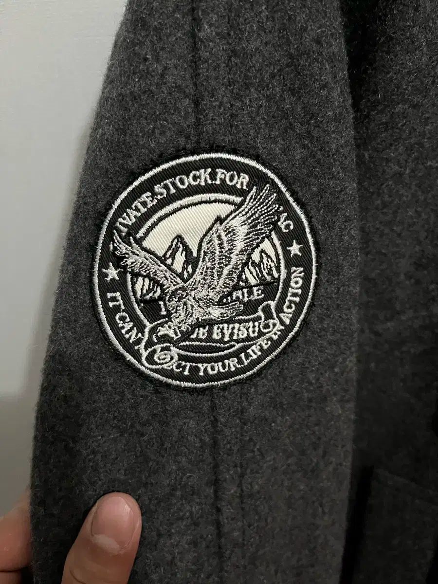 エヴィス BoA フード ウール ダッフル コート 95