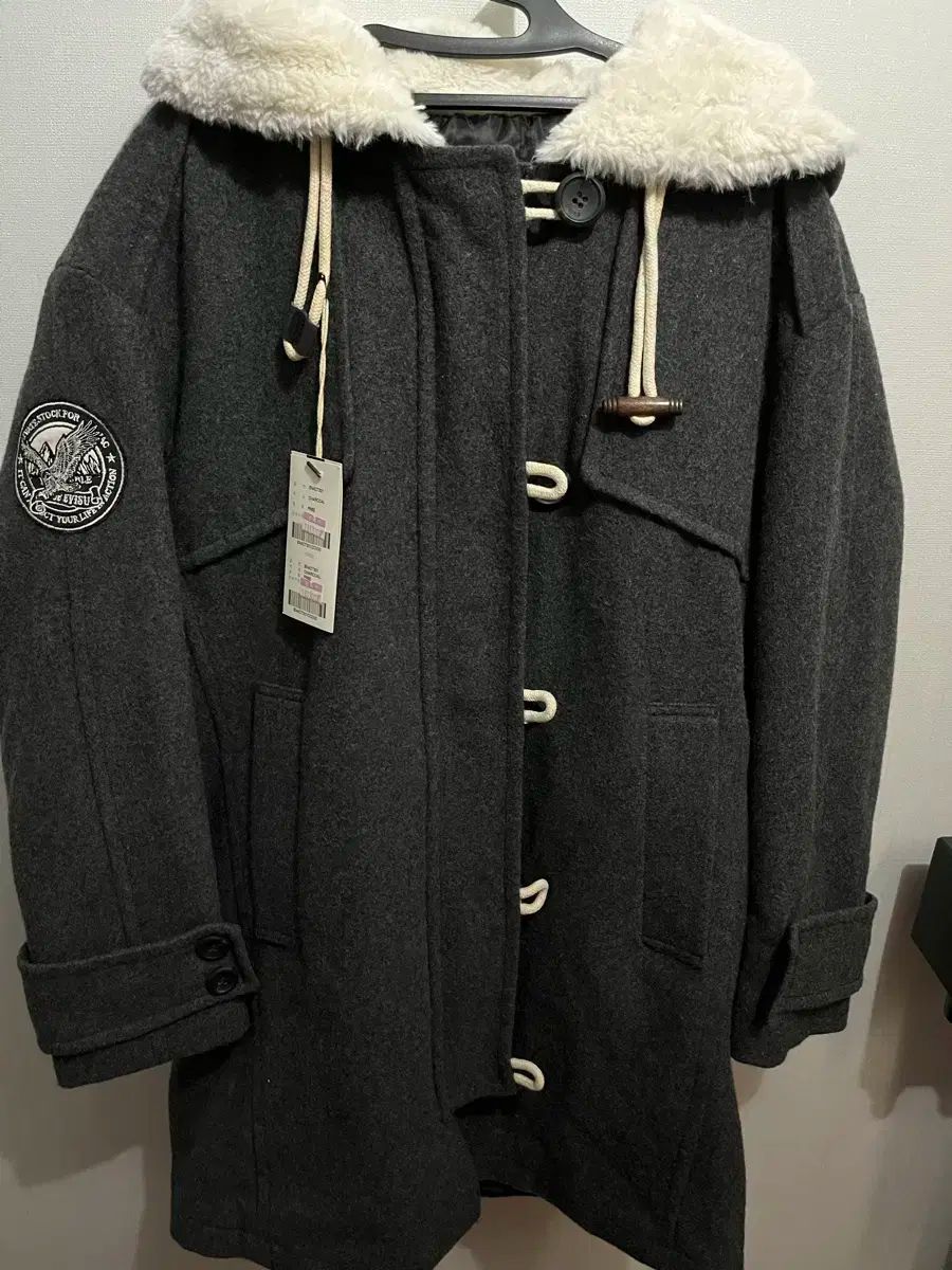 エヴィス BoA フード ウール ダッフル コート 95