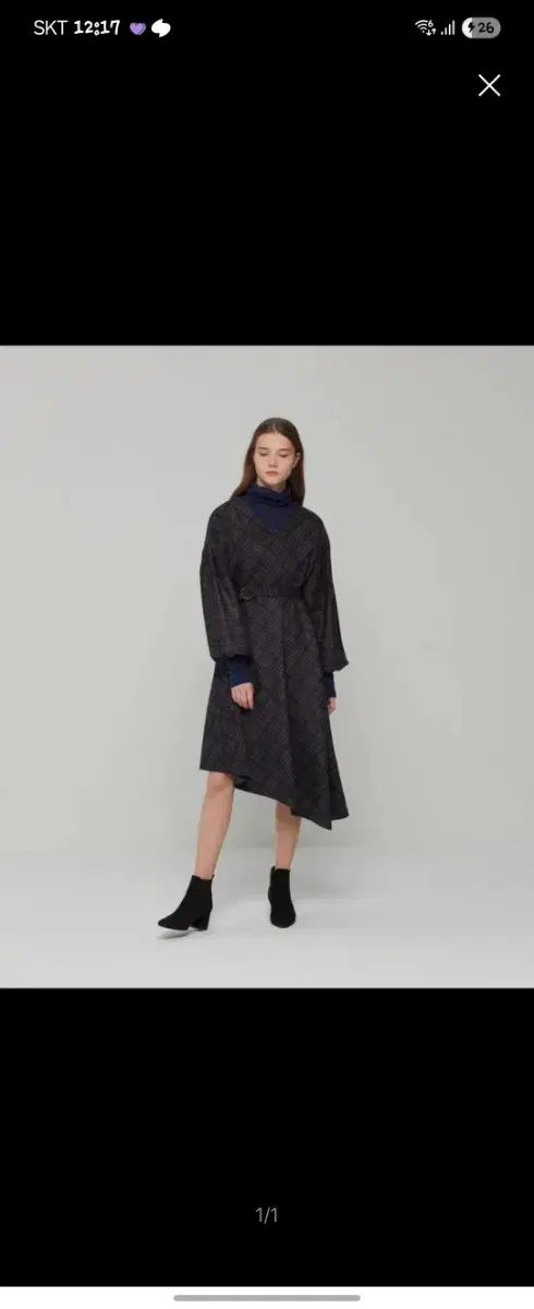 スタンアフォード アシンメトリー CHECK ONE PIECE