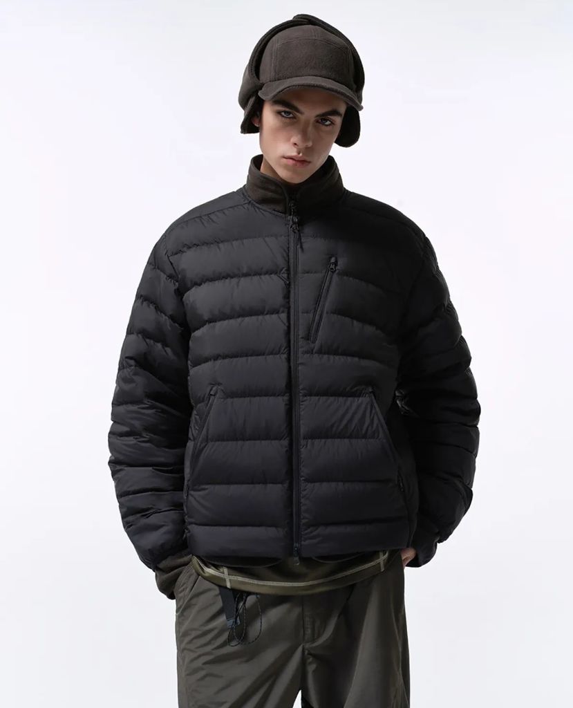 シティ レジャー ラウンド ネック ライト ダウン ジャケット 2XL