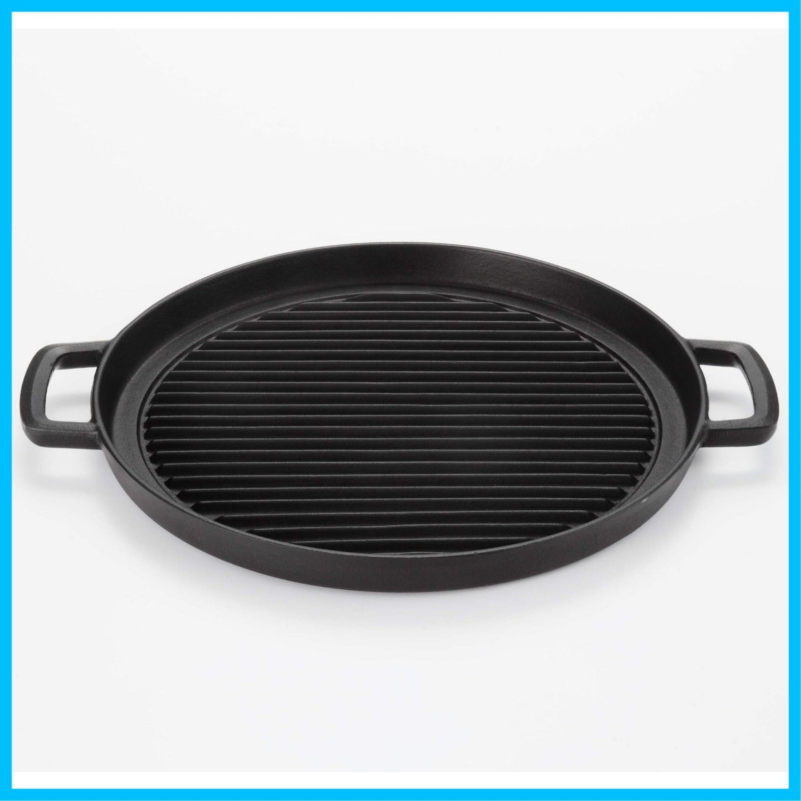 新着商品 23051 南部鉄器 内径28.5cm 黒焼付 Iwachuグリルパン丸29 岩鋳