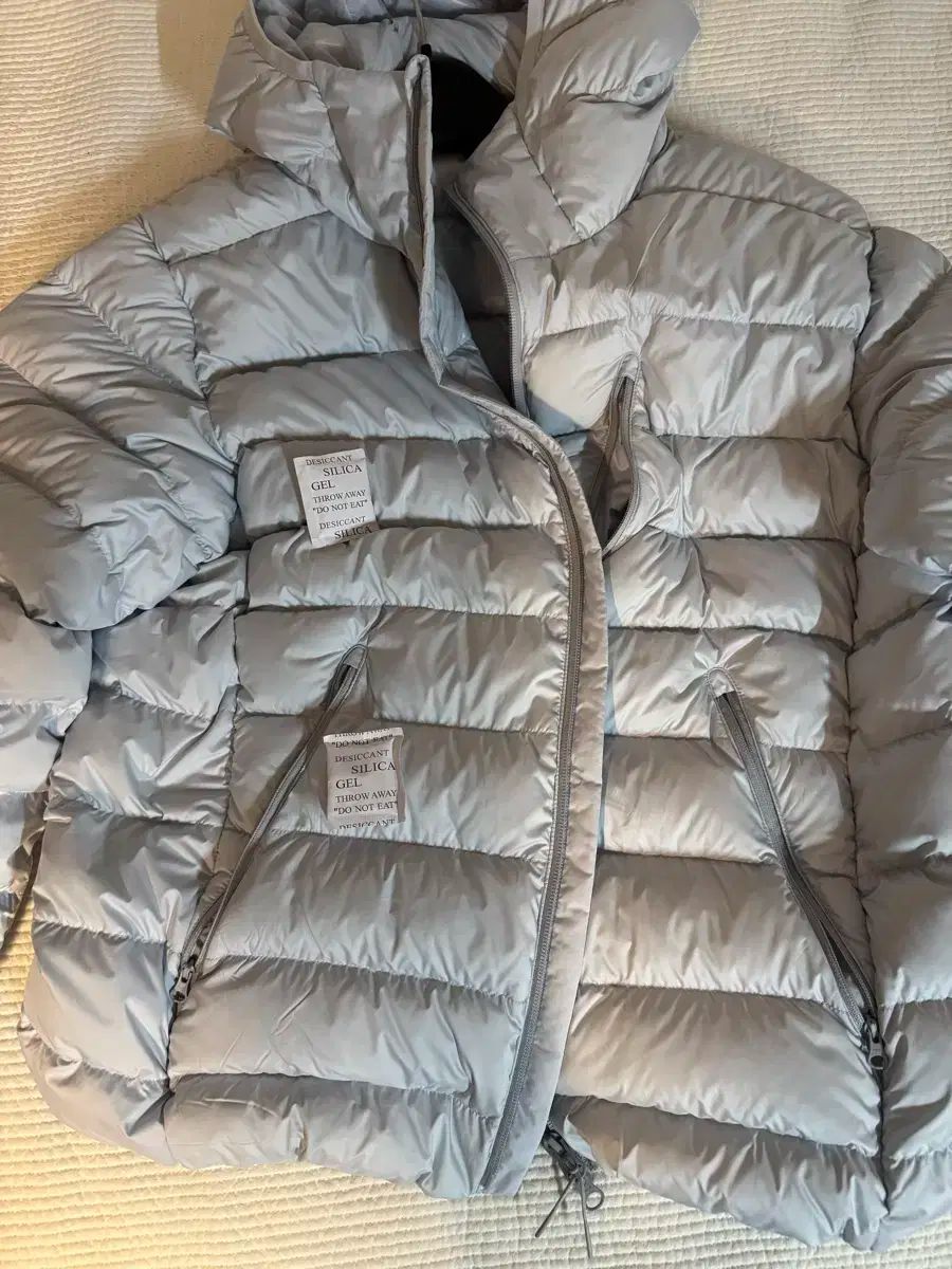 ムシンサ 軽量ダウン シティ レジャー フーディー ライトダウン クラウディブルー XL