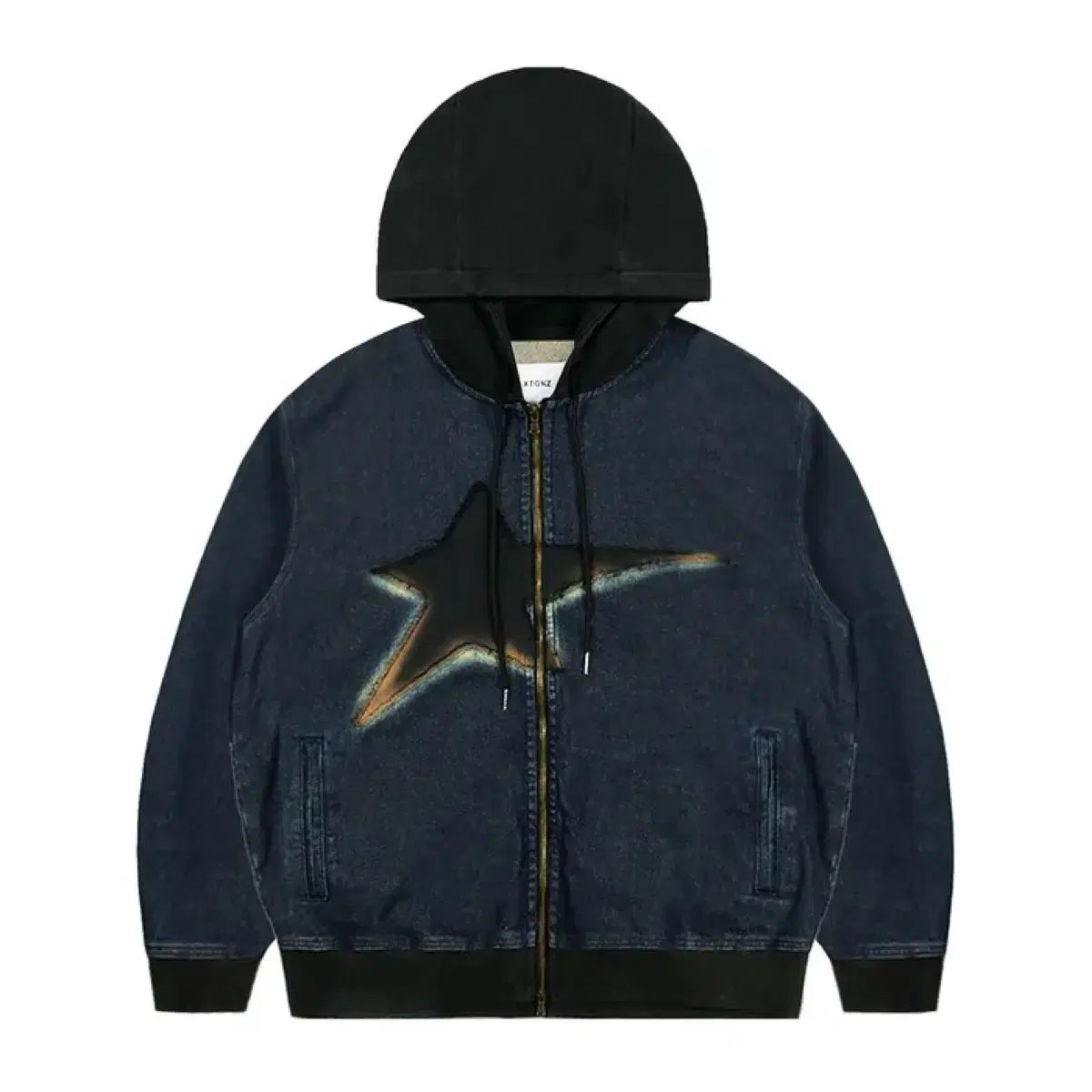 XTONZ ウォッシュ デニム フードジップアップ BOYNEXTDOOR ミョン ジェヒョン MYUNG JAEHYUN NCT ジェミン JAEMIN