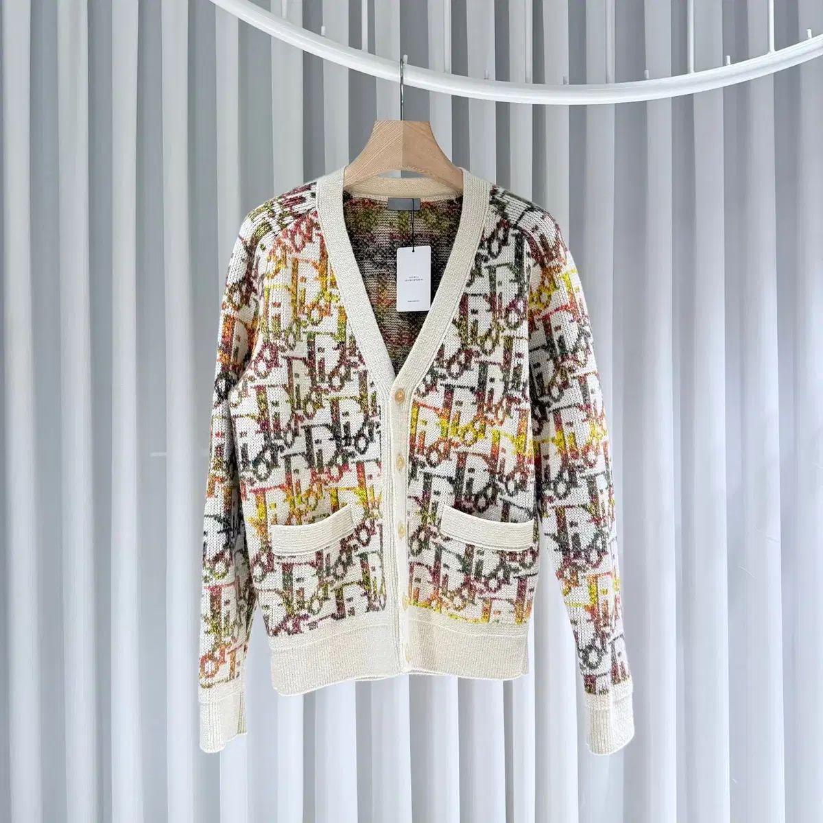 M ディオール オブリーク ジャカード カーディガン