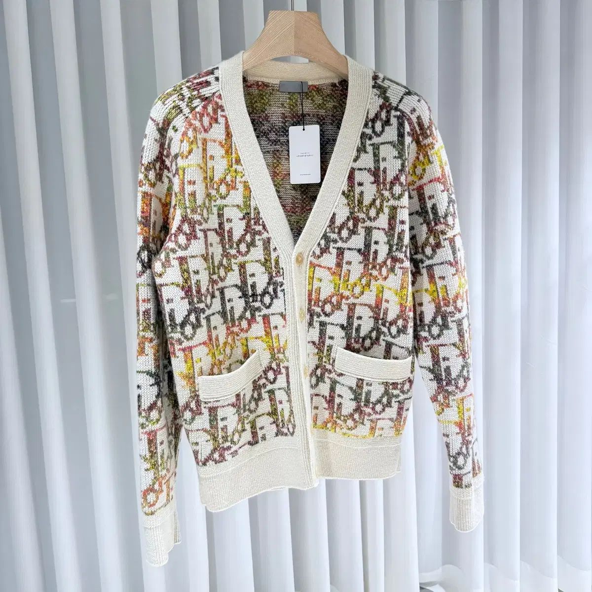 M ディオール オブリーク ジャカード カーディガン