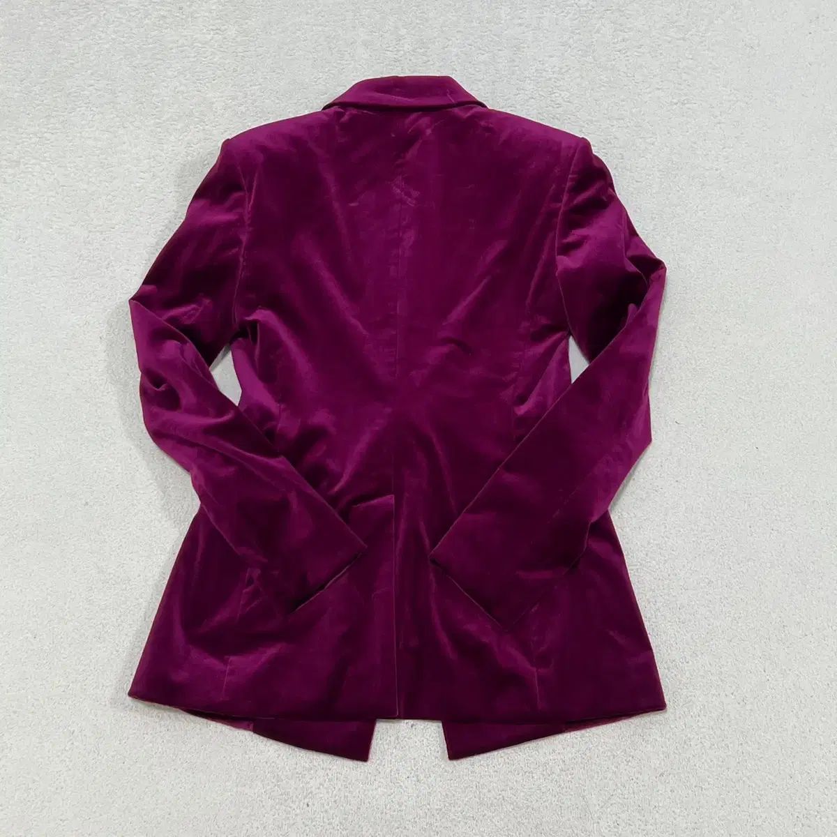 Theory ツアーベルベット レディース ワンボタン ブレーザー ジャケット 1031
