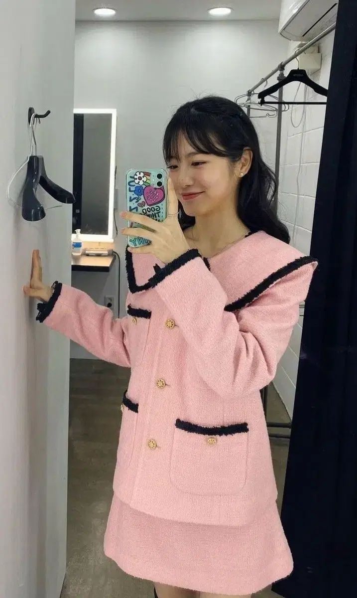 Johnny Hates Jazz ピンク ツイード ジャケット - メルカリ