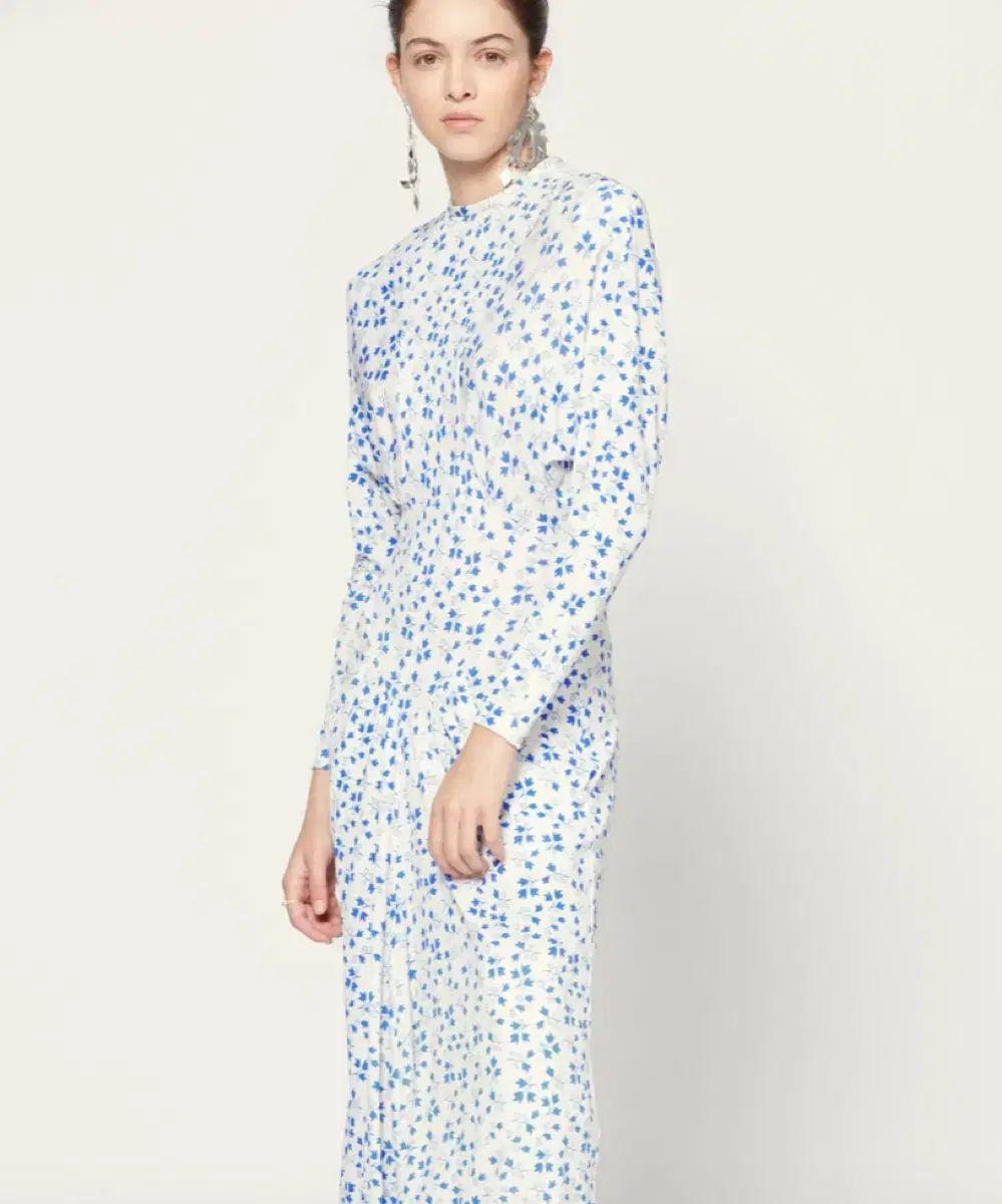 フラワー プリントシャーリング