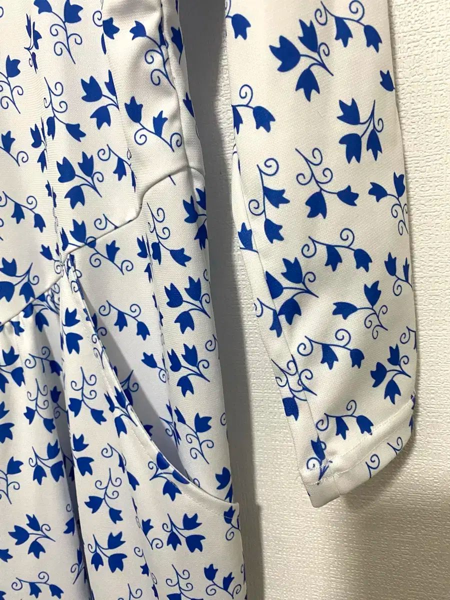 フラワー プリントシャーリング