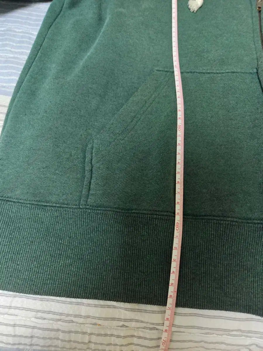  ポロラルフローレン ダークグリーン色 フードジップアップ L パーカー トップス