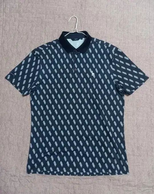 HAZZYS ゴルフ パータン 半袖 カラーTシャツ ネイビー