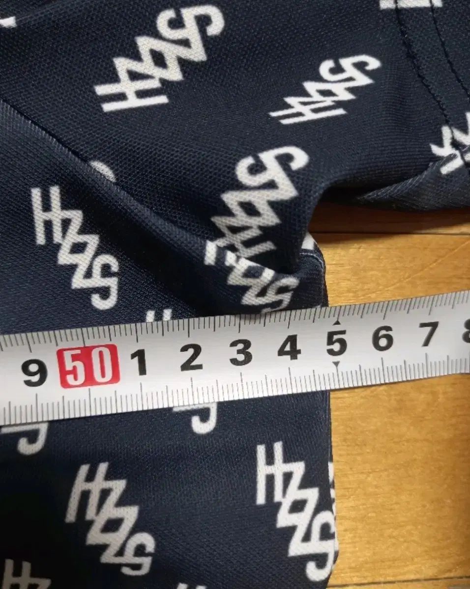 HAZZYS ゴルフ パータン 半袖 カラーTシャツ ネイビー