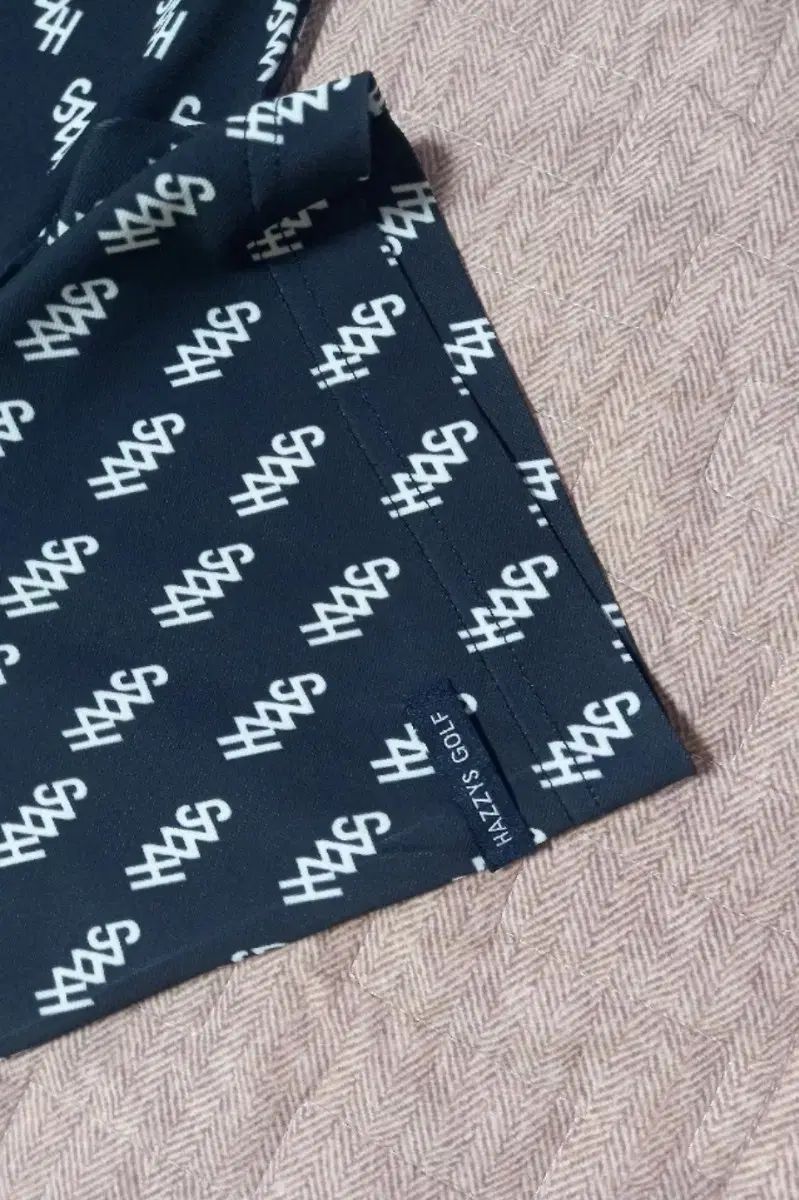 HAZZYS ゴルフ パータン 半袖 カラーTシャツ ネイビー