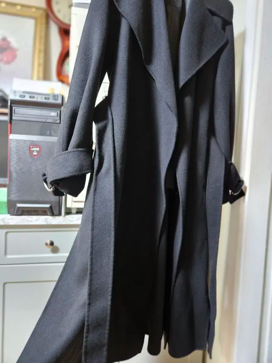 ジューク ブラック カシミア ロング コート