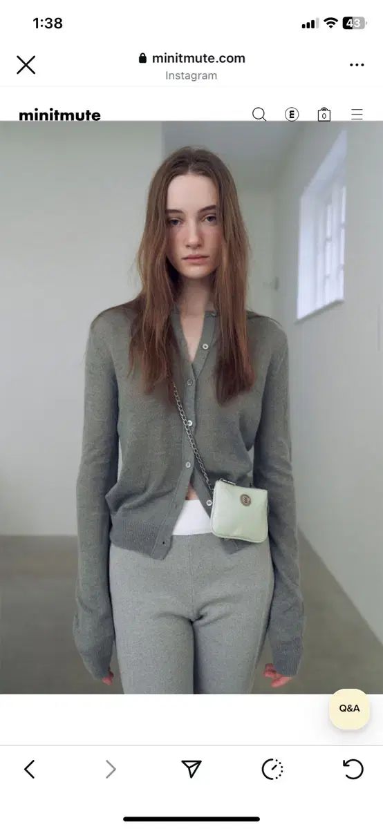 ミニミュート BRETT MICRO ペイルグリーン