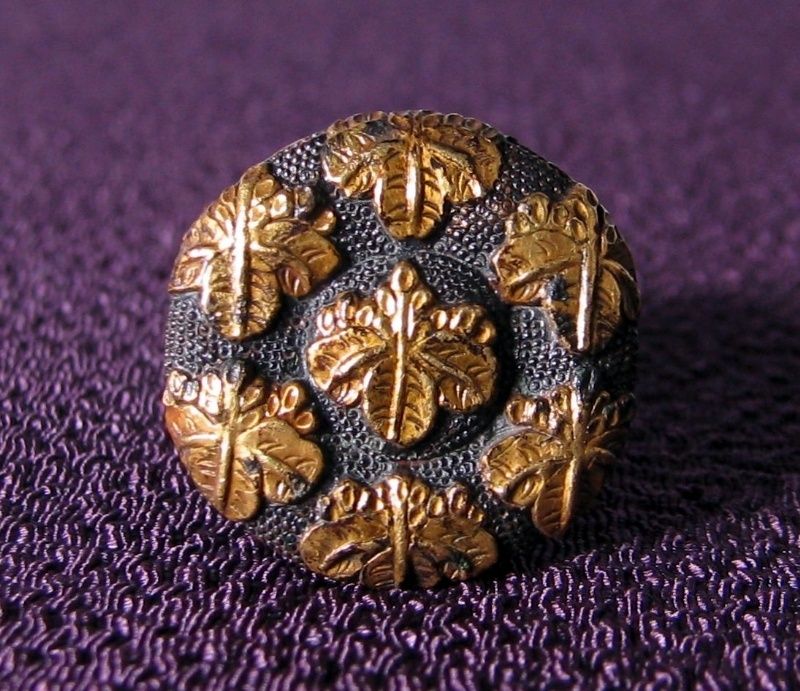 a5 大鐔 鉄鐔 多数の刻印 天法鐔？