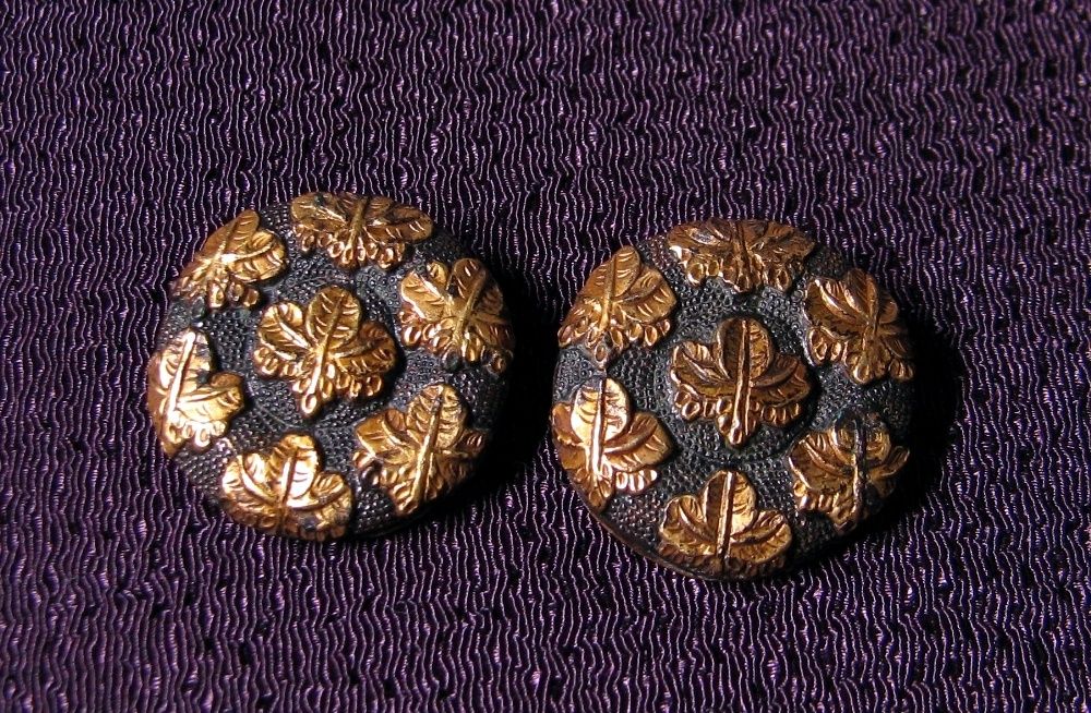 時代 拵金具一作 銀地 4点 刀装具 時代 拵金具一作 銀地 4点 刀装具