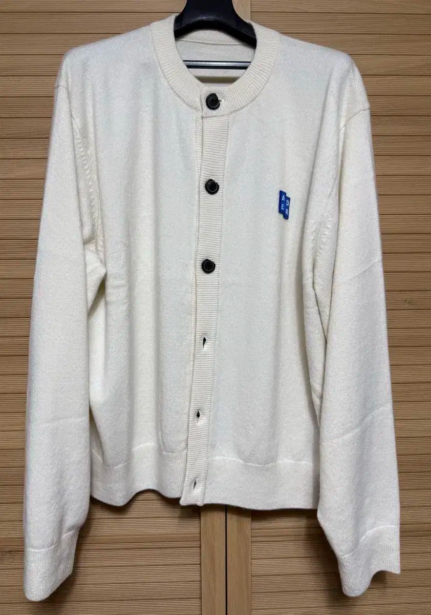 ADER ERROR SIGNIFICANT ラウンドネック カーディガン オートミール