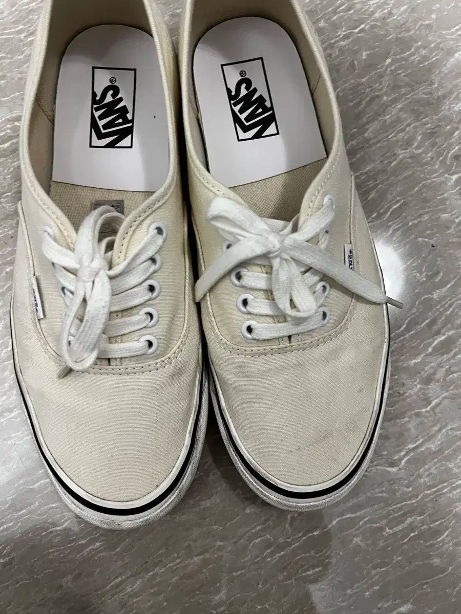 VANS ヴァンズ アナハイム 44 DX 白 280