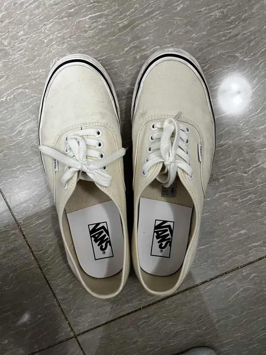 VANS ヴァンズ アナハイム 44 DX 白 280