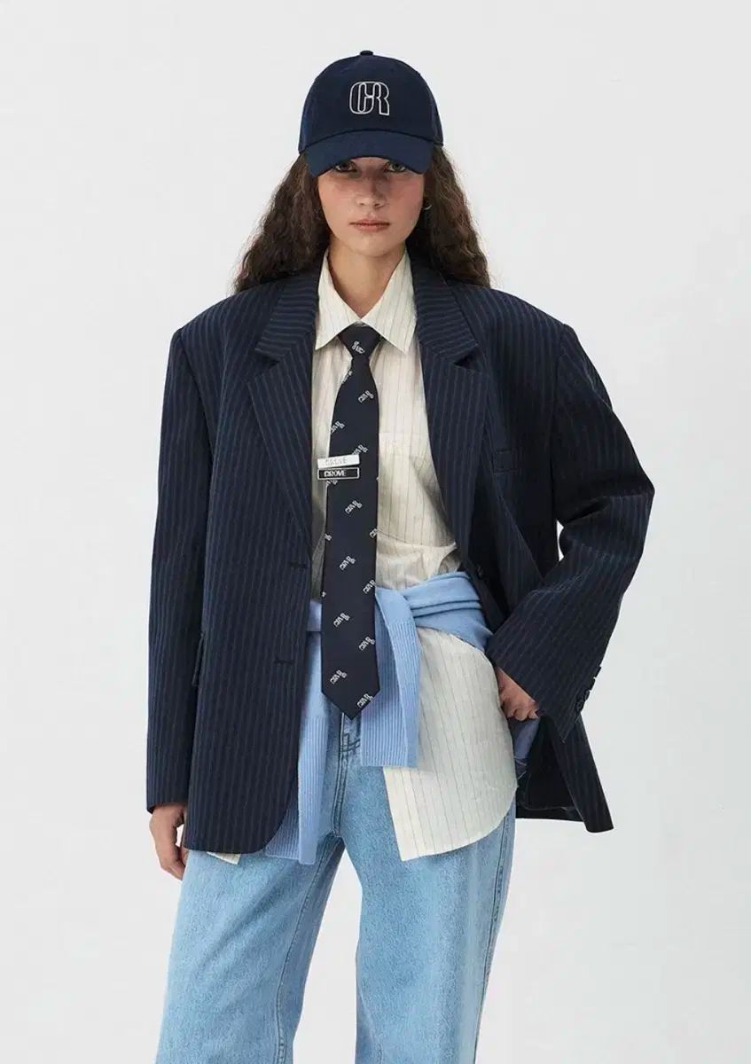 グローブストア LIDO オーバーサイズ ジャケット ネイビー