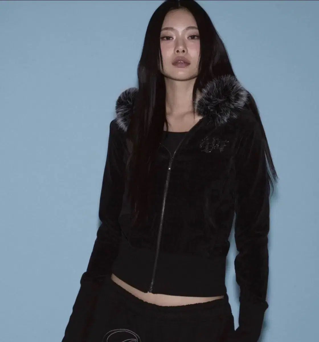 プリーズノーフォロー プリーズノーフォロー マリファー フードジップアップ