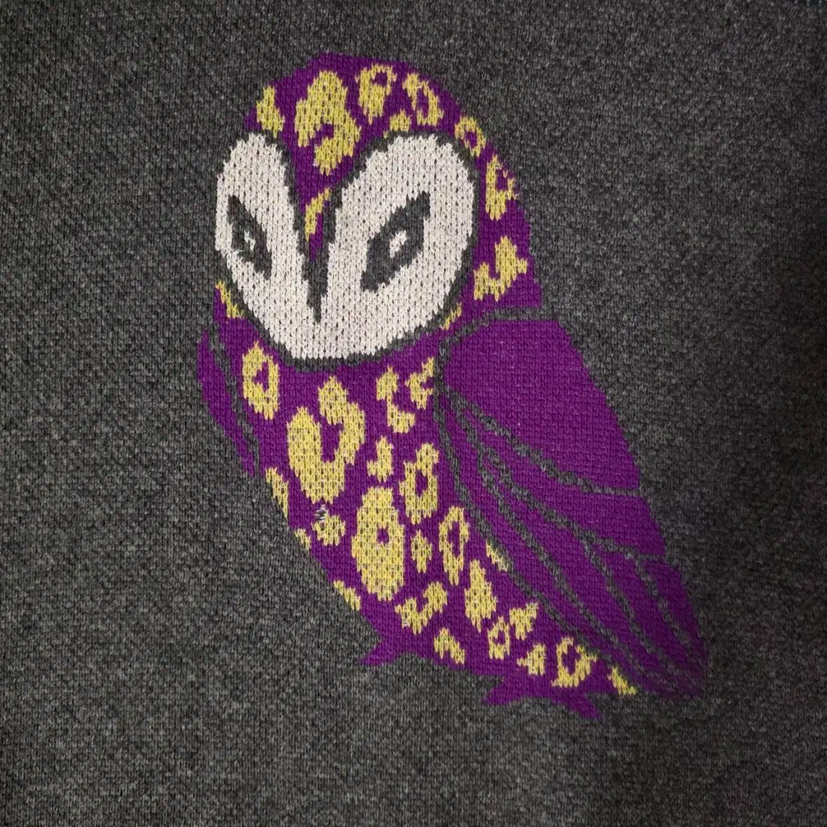 ラッキーシュエトゥ フクロウ ニット F 厚手 ウール