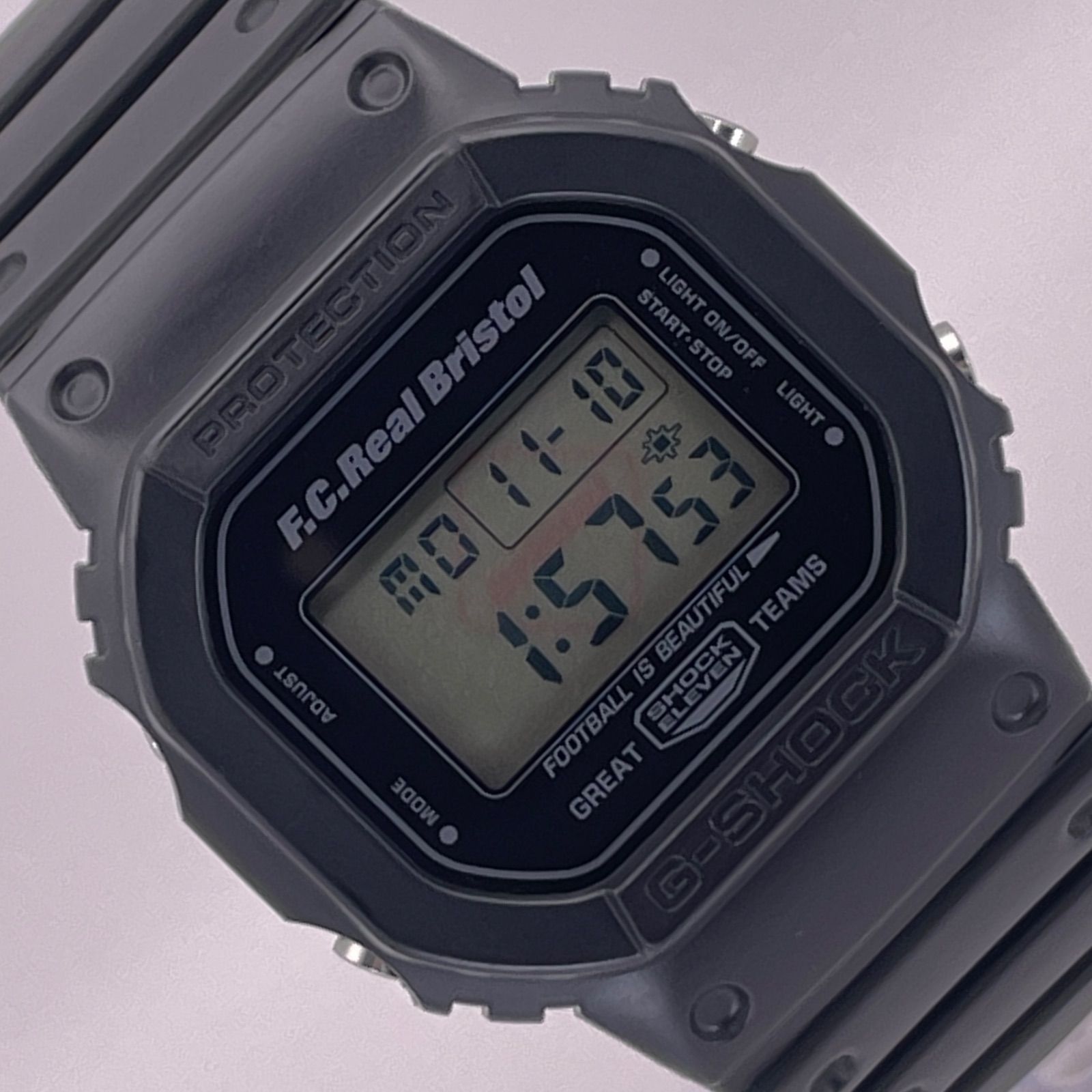 T725 正常稼動 CASIO カシオ G-SHOCK ジーショック ORIGIN モデル F.C.Real Bristol オフィシャルコラボ DW-5600VTSOPH-1JR 人気 時計 メンズ ユニセックス