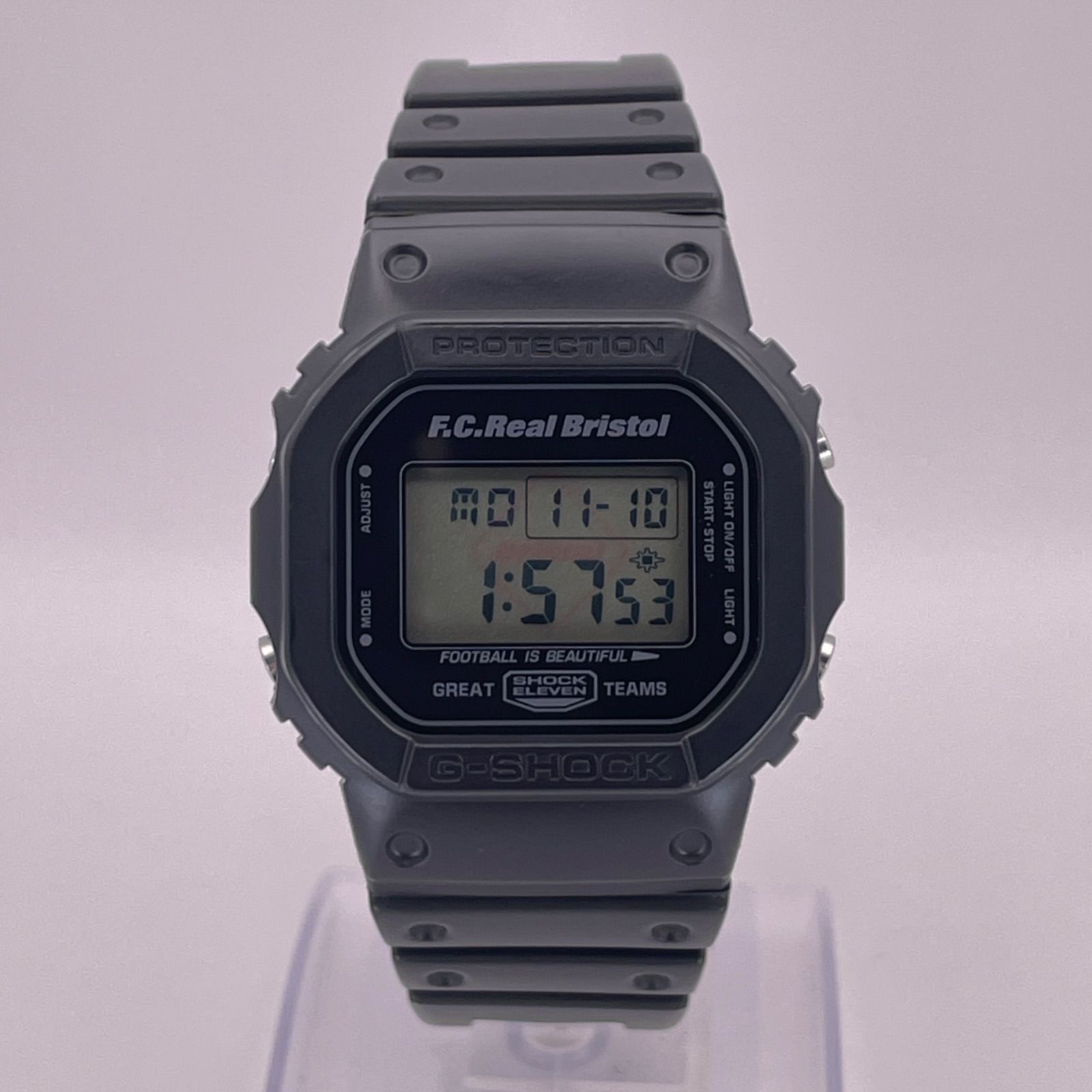 T725 正常稼動 CASIO カシオ G-SHOCK ジーショック ORIGIN モデル F.C.Real Bristol オフィシャルコラボ DW-5600VTSOPH-1JR 人気 時計 メンズ ユニセックス