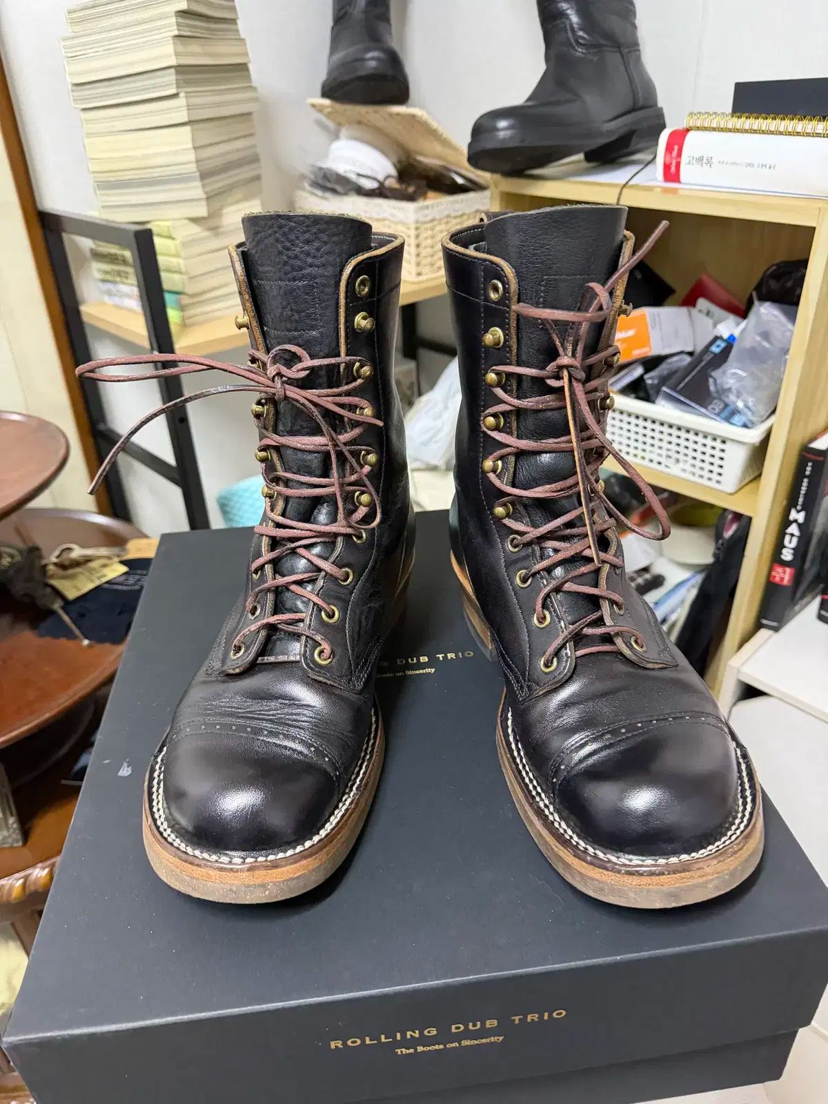 US9 ロールン ダート トリオ ホース ブーツ 8 5 ルーツ