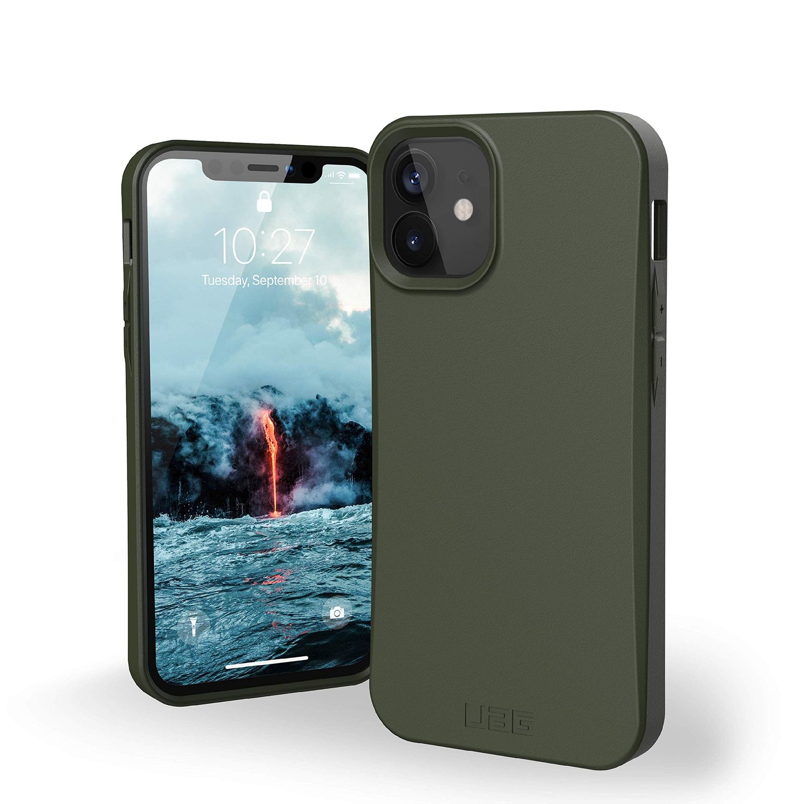 URBAN ARMOR GEAR iPhone 12 mini(5.4) 2020対応耐衝撃ケース OUTBACK オリーブ 【日本正規代理店品】 UAG-IPH20SO-OL [オリーブ] [iPhone 12 mini]