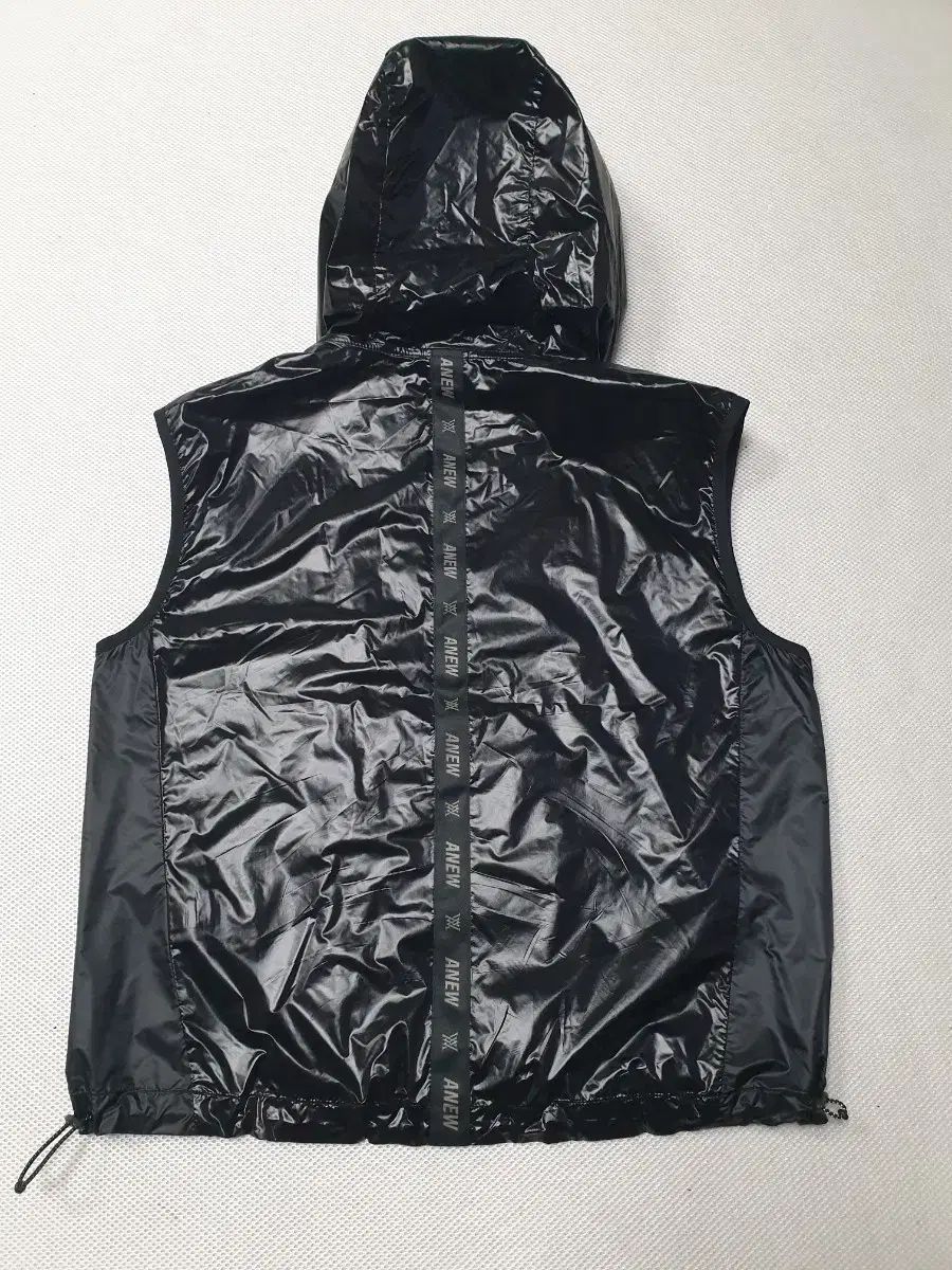  A ブラック ウィンドブレーカー ベスト フード レディース その他 レディースウェア