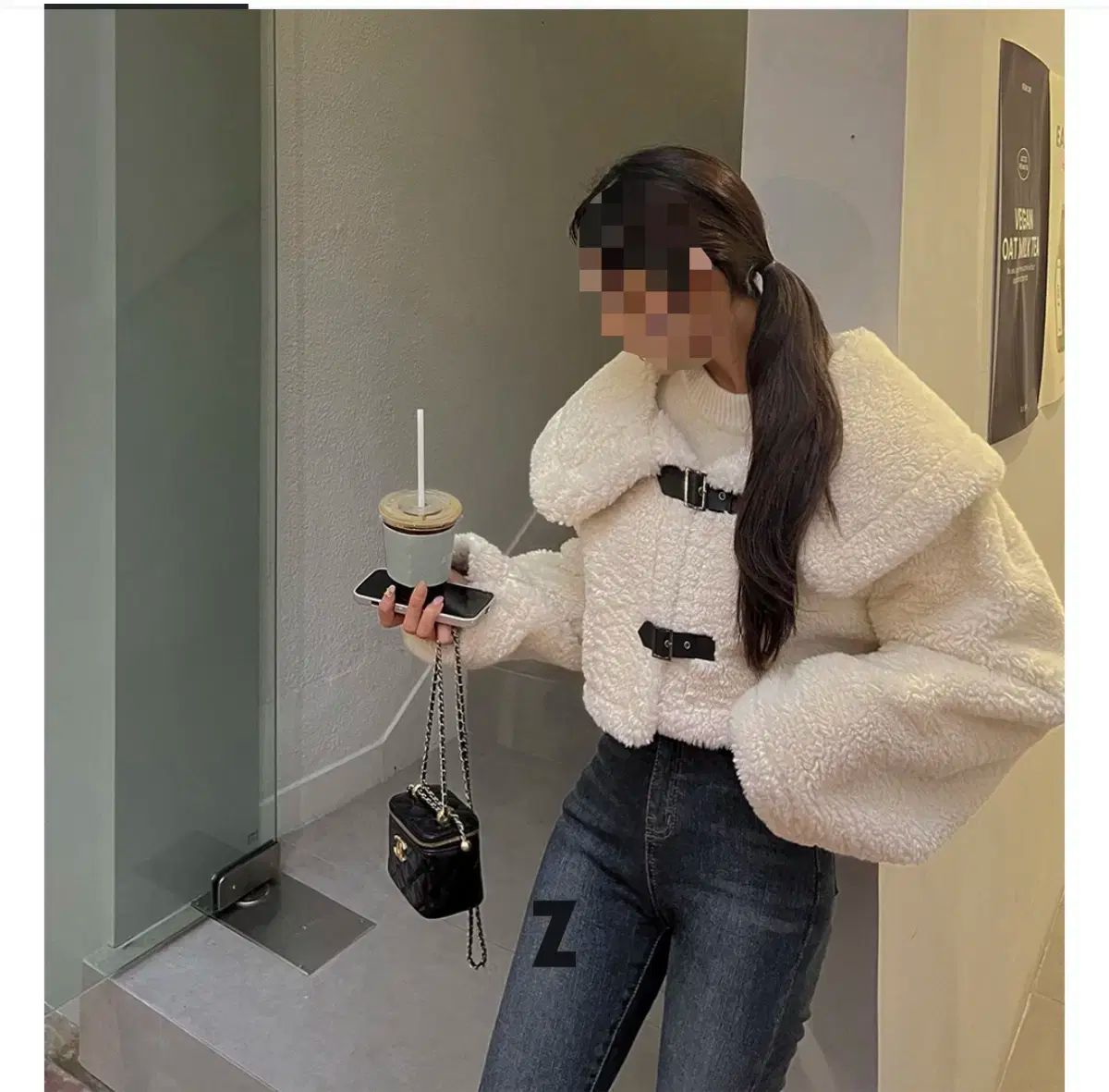 メイビンス バックル カラ ムートン