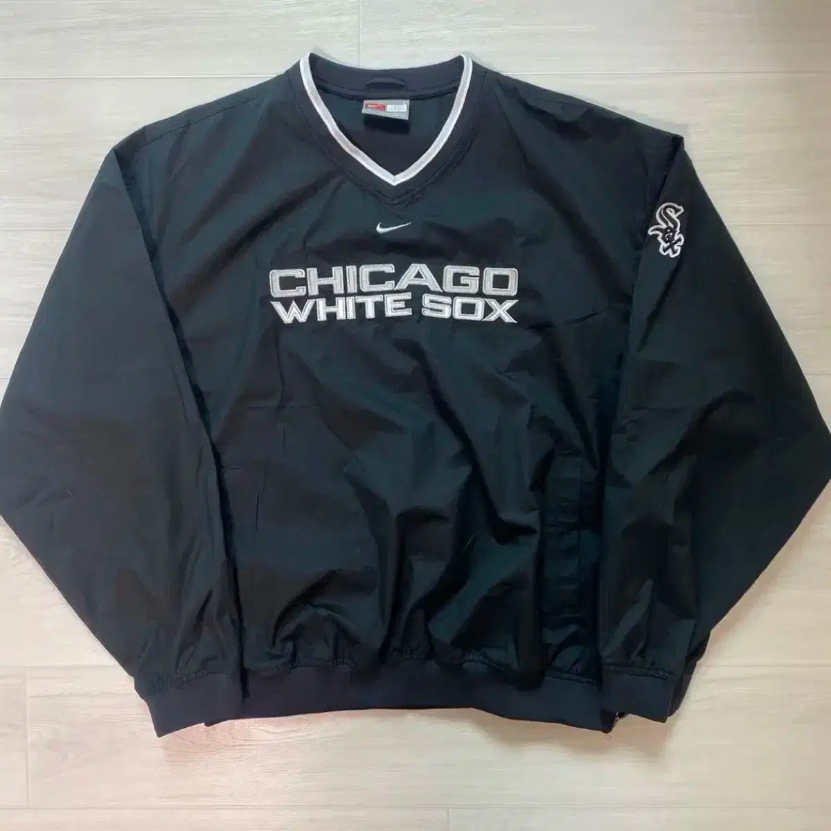 ナイキ ヴィンテージ マジェスティック ウォームアップ ウィンドブレーカー L